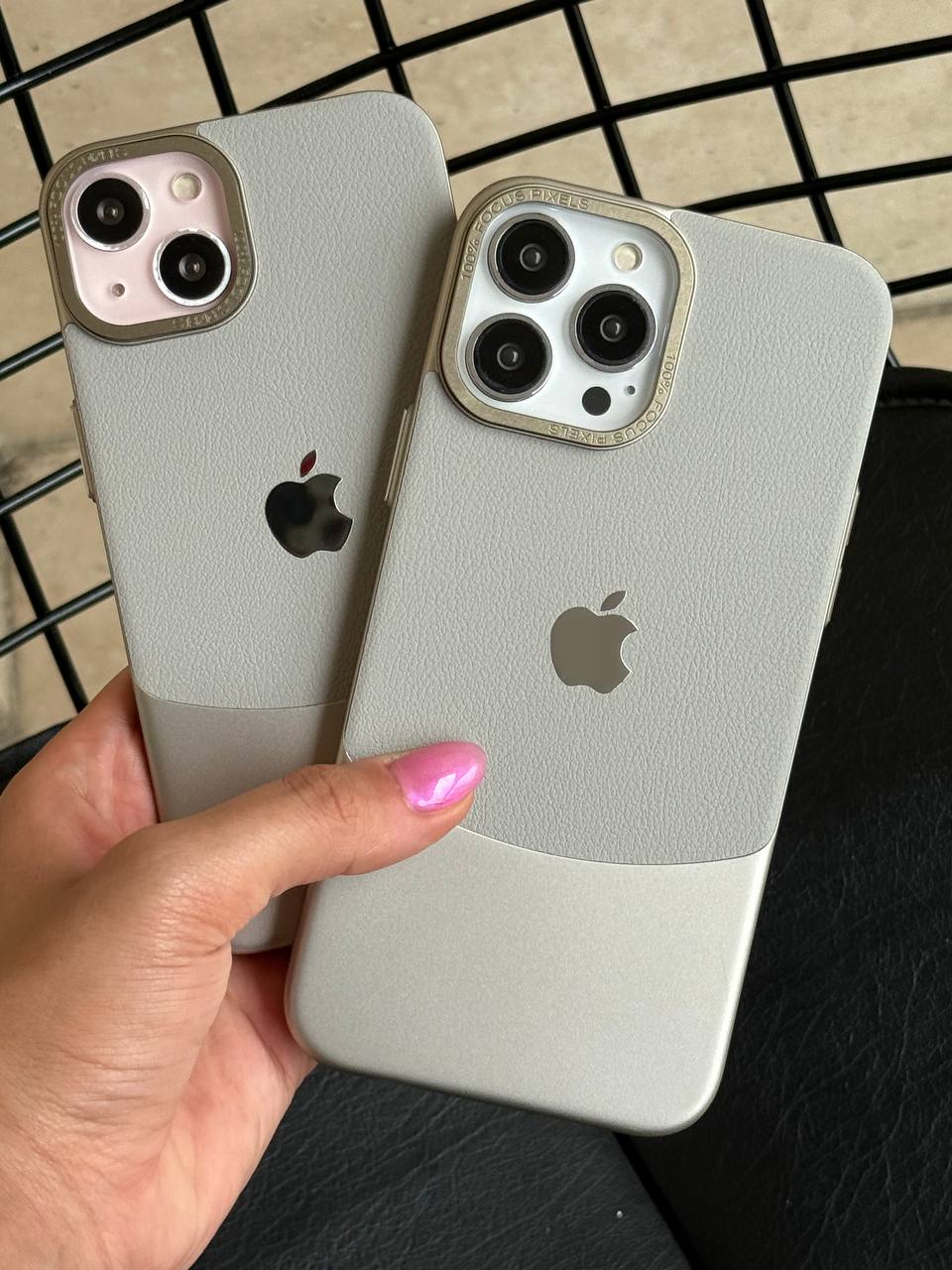 قابLeather Metal Case