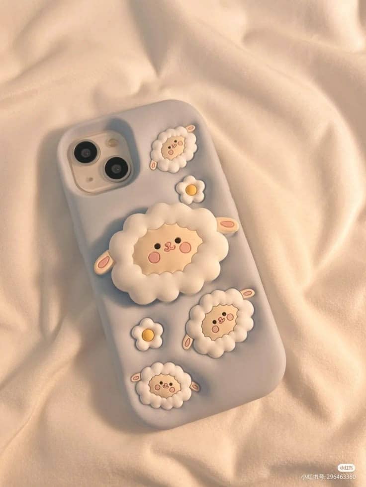 قاب سیلیکونی طرح ببعی