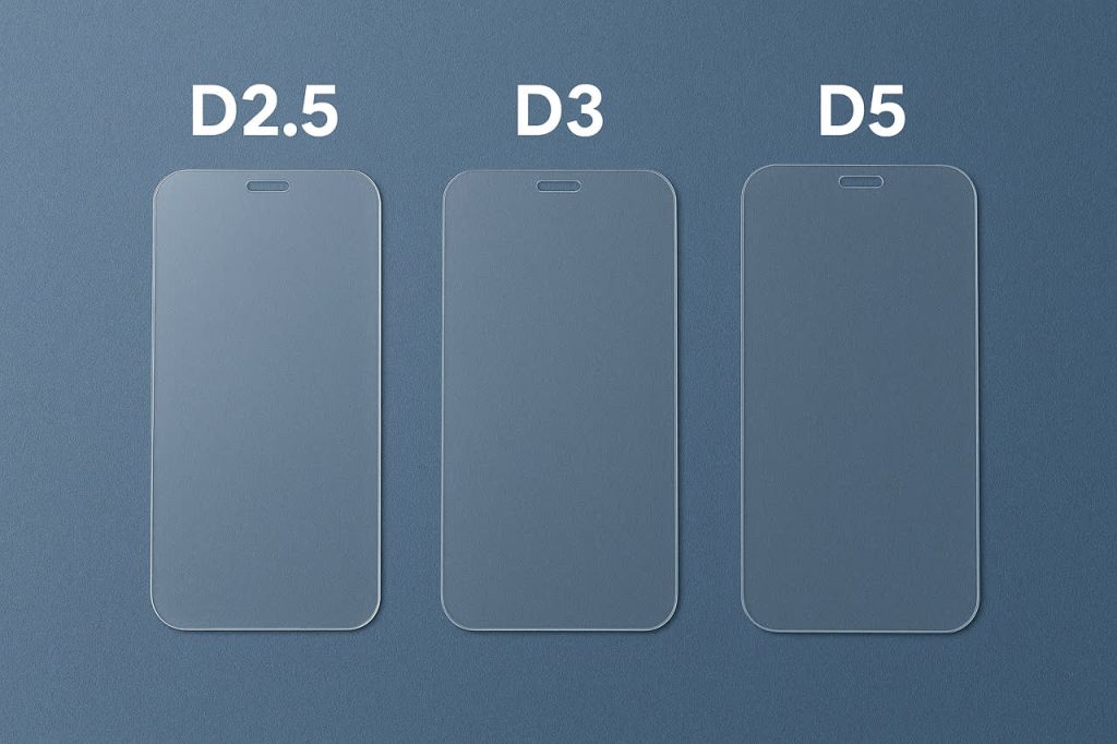 تفاوت d2,d2.5,d5