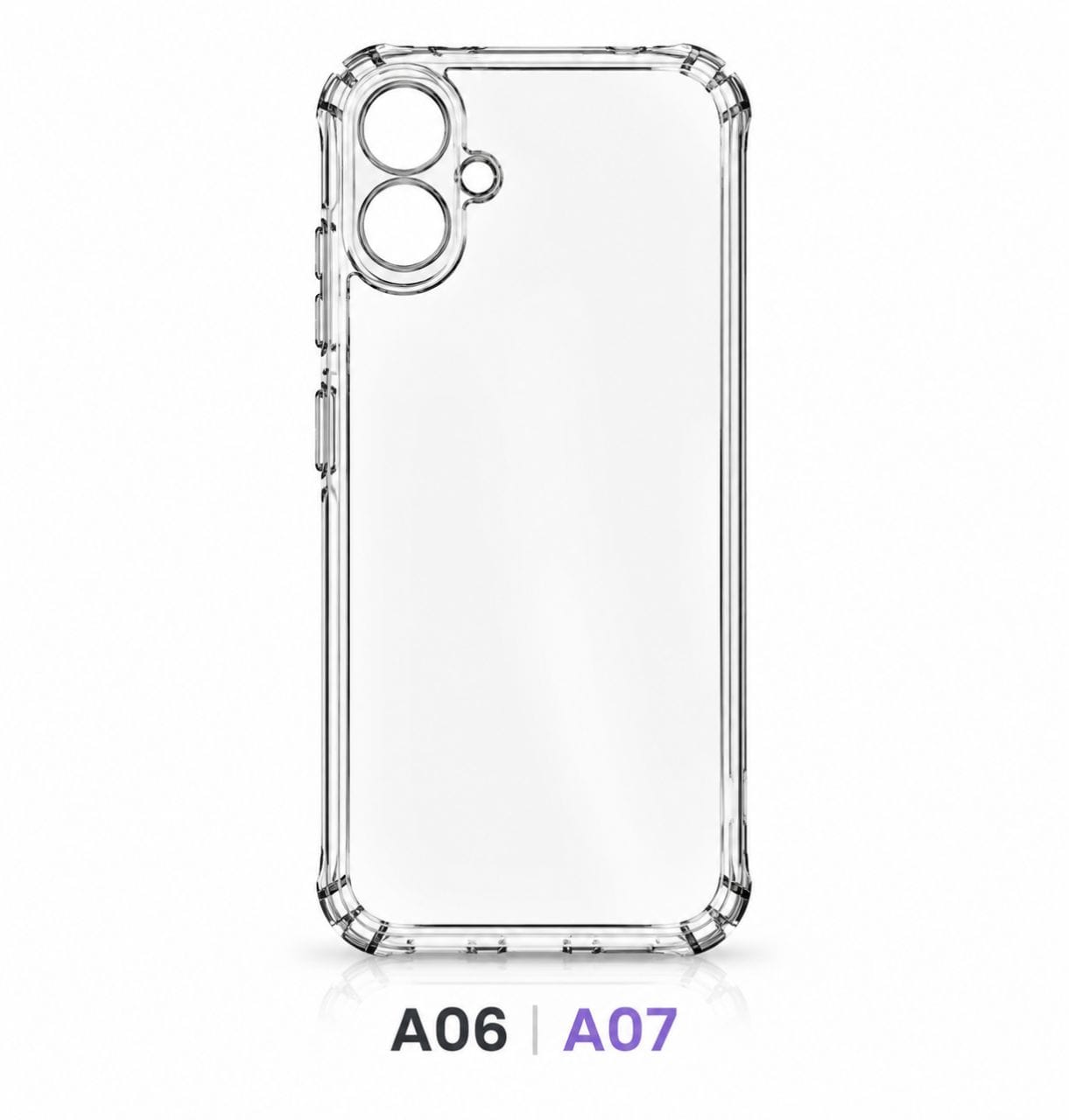 قاب شفاف سامسونگ A06 و A07