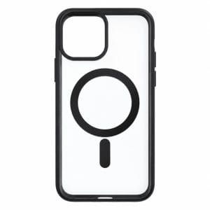 قاب شفاف مگ‌سیف iPhone 15 Pro Max دور مشکی