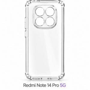 قاب شفاف ضد ضربه Redmi Note 14 Pro 5G